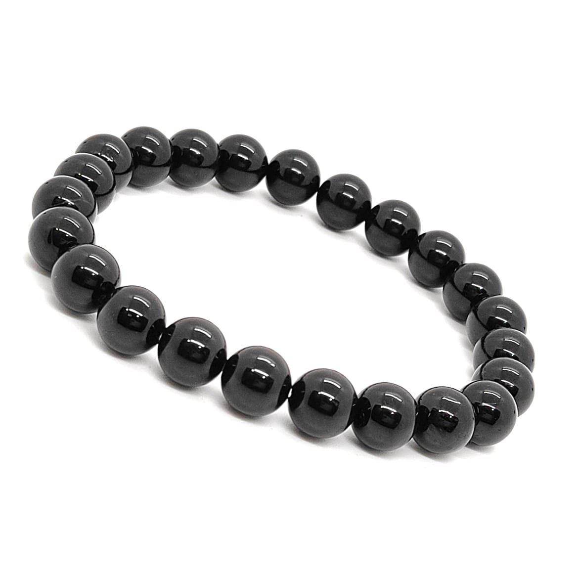 Black Obsidian Natural With Certified Bracelet